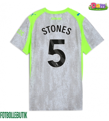 Manchester City John Stones #5 Tredje Tröja Kvinnor 2025-26 Kortärmad